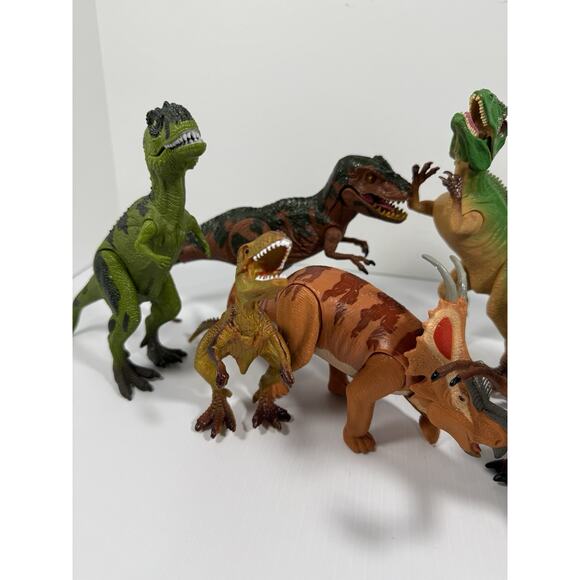 Dinosaur Toy Lot 8 Kid Galaxy Discovery Dino Achelosauru Allosaurus Deinoychus - Picture 2 of 10